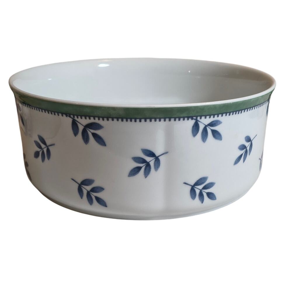 Villeroy & Boch Switch 3 Souffle Serving Bowl Germany Blue White Green